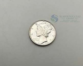 1944 Mercury Dime