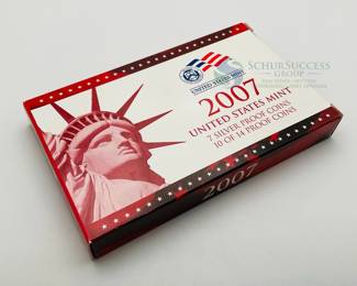 2007 US Mint Silver Proof Set