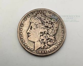 1884 Morgan Dollar