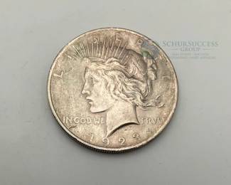 1923 Peace Dollar
