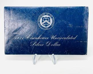 1971 Uncirculated Eisenhower Silver Dollar