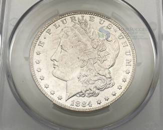 1884-O Morgan Silver Dollar