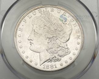 1881-S Morgan Silver Dollar