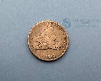 1858 Flying Eagle Cent