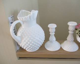white Fenton and more