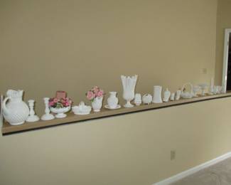 white Fenton and more