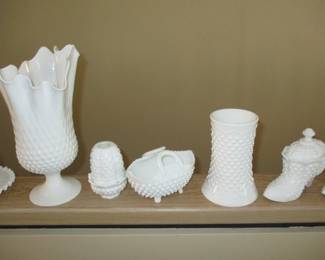 white Fenton and more