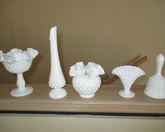 white Fenton and more