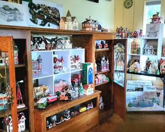 A Huge Collection of Dept 56 Houses & Accessories!