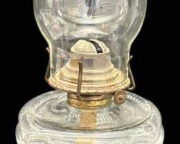 Clear Glass Oil Lamp