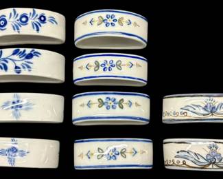 Handpainted Napkin Rings