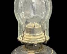 Vintage Glass Oil Lamp