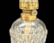 Tall Single Wick Glass Oil Lamp