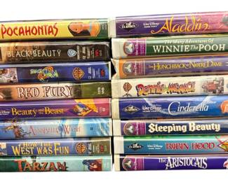 Kids VHS Tapes
