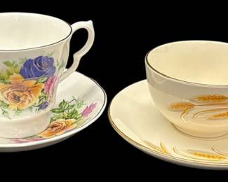 Collectible Teacups and Saucers