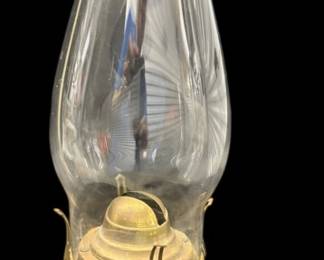 Amber Finger Loop Oil Lamp