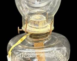 1890s Aquarius Oil Lamp