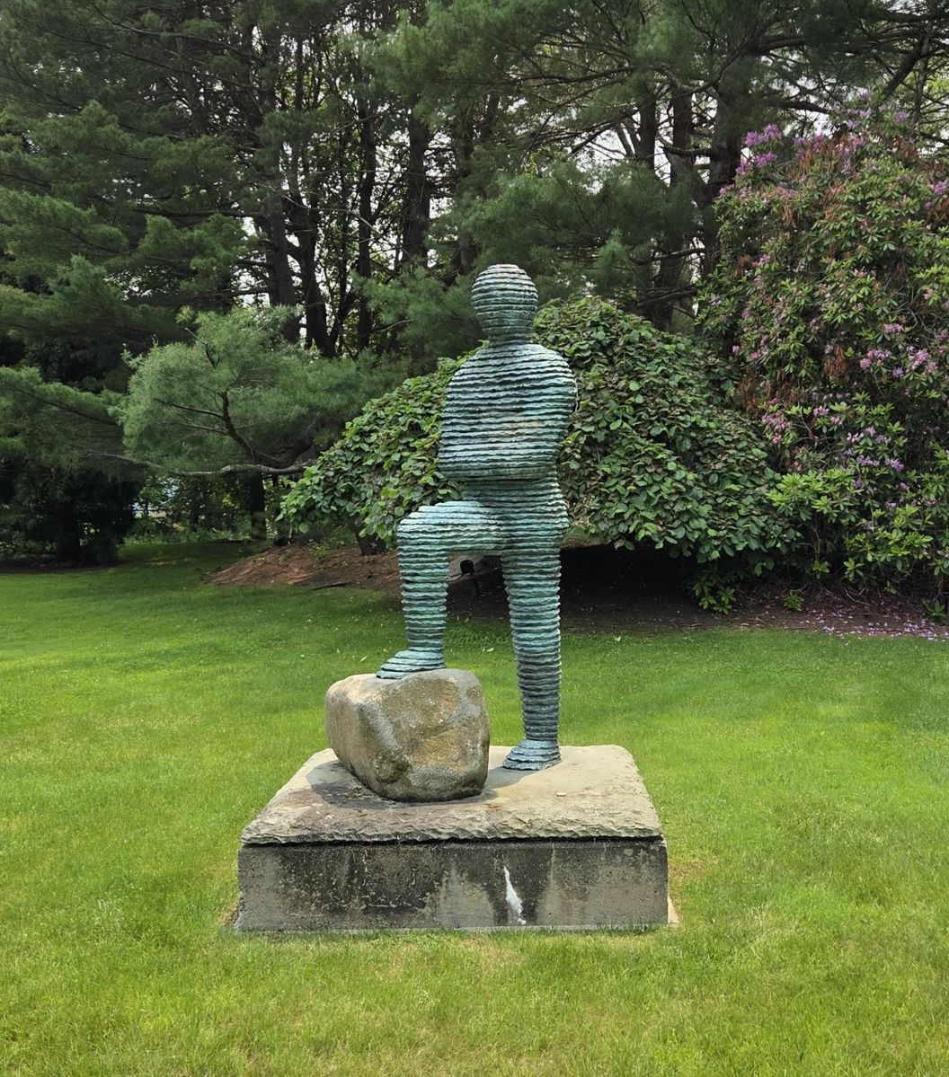 A very large and impressive bronze sculpture by well known sculptor-
BOAZ VAADIA. (1951-2017)
TITLED- "DANIYELL". Limited Edition
