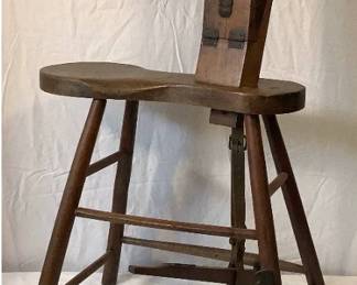 Antique Saddle Makers Bench Vise