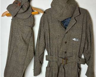 Replica Victorian & Edwardian Walking Suit with Two Matching Hats