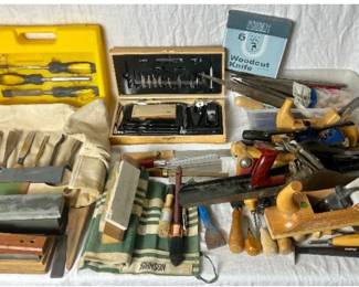 Collection of Woodworking Tools