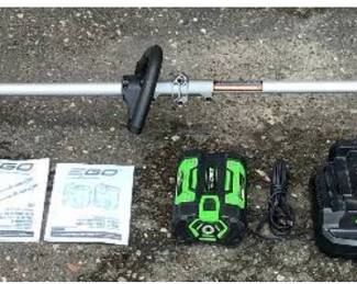 EGO POWER 56V Cordless String Weed Trimmer with Replacement String Spool Model ST1500SF