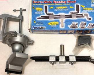 Panavise Multipurpose Vise (Model 311) with Extra-Wide Opening Head (Model 376) Attachment