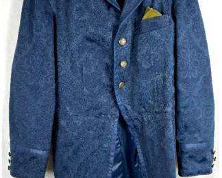 Mens Navy Blue Steampunk Tailcoat - Victorian Era