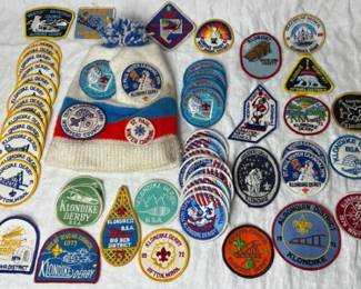 Boy Scouts of America Klondike Derby and Winter Carnival Patches