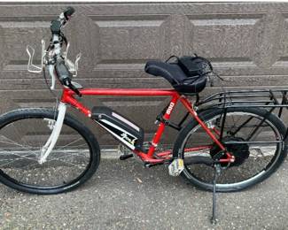 Trek 800 Bicycle with BionX Ride Pedal Assist plus charger
