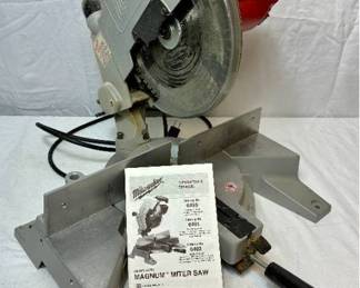 Milwaukee Magnum Miter Saw - Model 6490