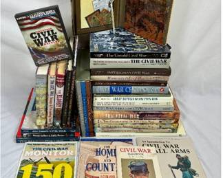Large Collection of Books about the Civil War