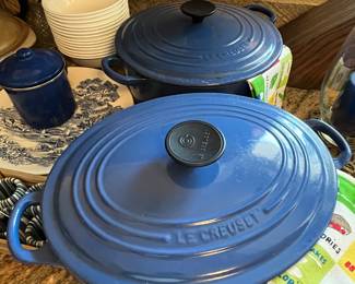 Le Creuset dutch ovens
