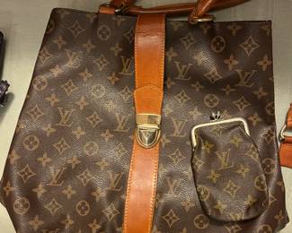 Faux Louis Vuitton purses and cigarette case