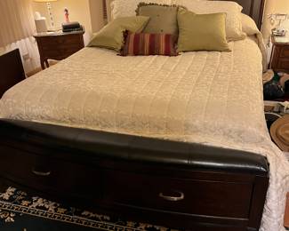 Queen bed frames and mattress sets.....