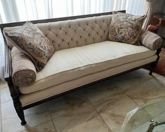 (2) matching upholstered sofas.....