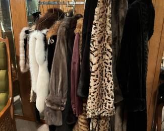 Fur coats and jackets.....