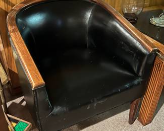 (2) barrel club chairs.....