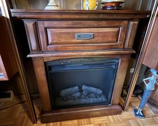Electric fireplace....