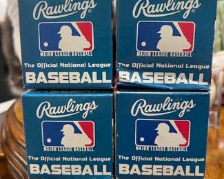 New MLB Baseballs