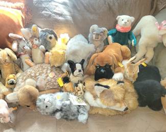 All of the Steiff collection