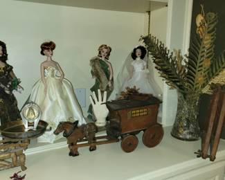 Wooden gypsy cart