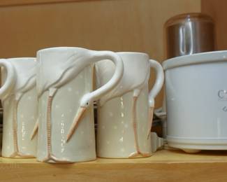 Vintage Fitz and Floyd mugs