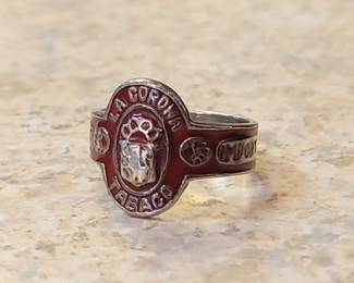 La Corona Tabaco sterling ring