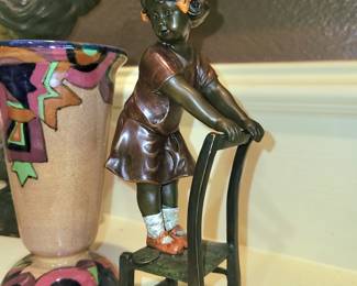 Austrian cold painted bronze