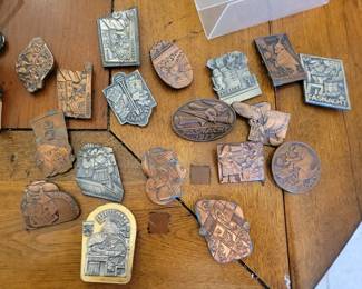 Fasnacht vintage pins