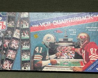 Vintage 1986 NFL The VCR Quarterback Game