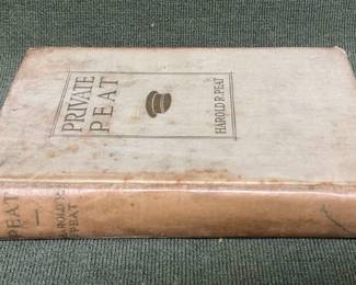 Author Signed Private Peat by Harold Reginald Peat