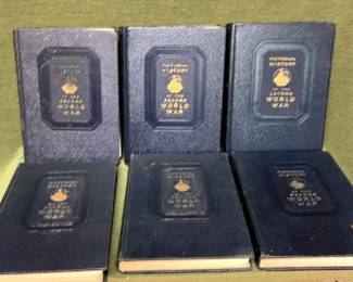 The Pictorial History of the Second World War Six Volumes