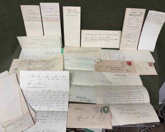 Civil War Ephemera Lt John Ragsdale Iowa